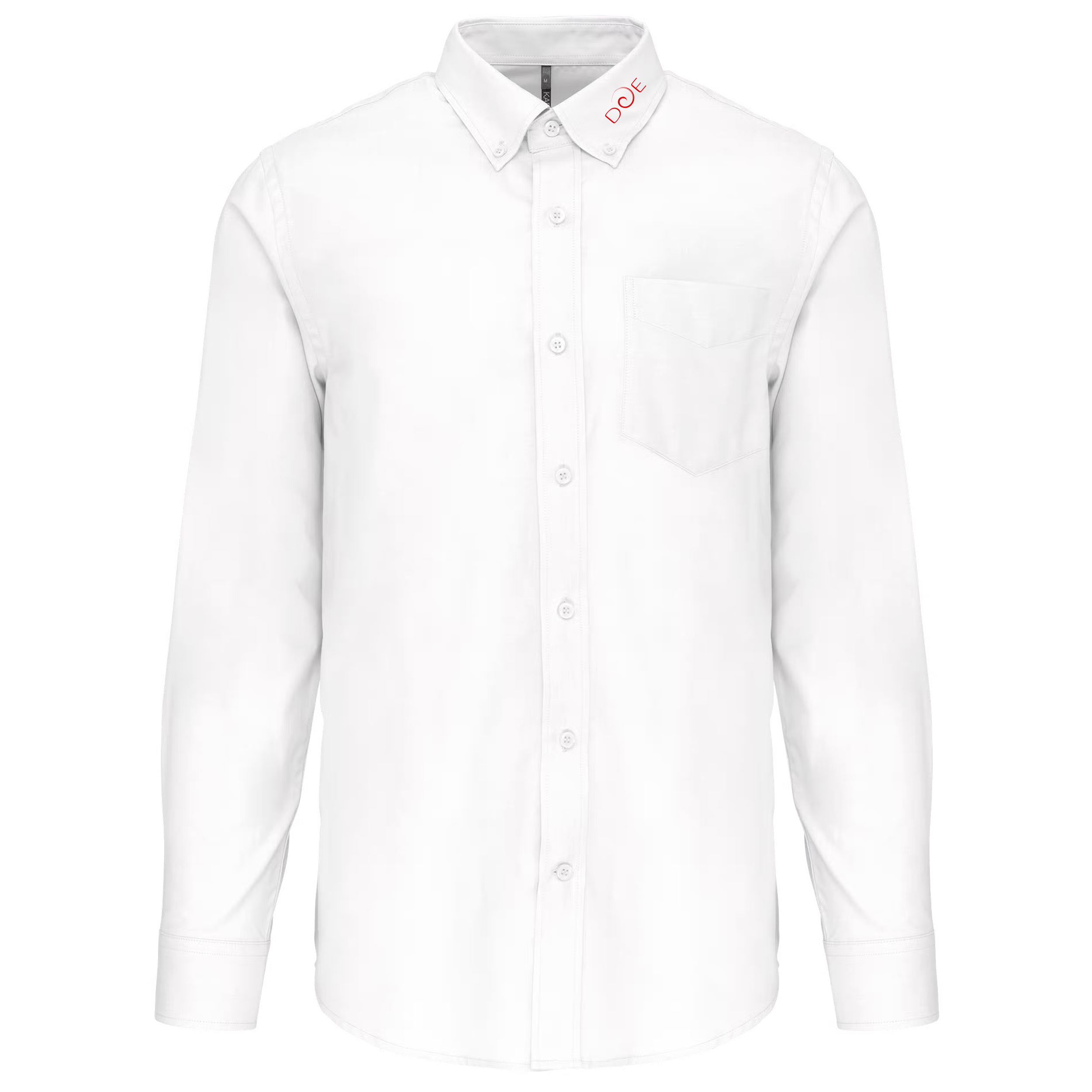 Chemise Homme Oxford manches longues