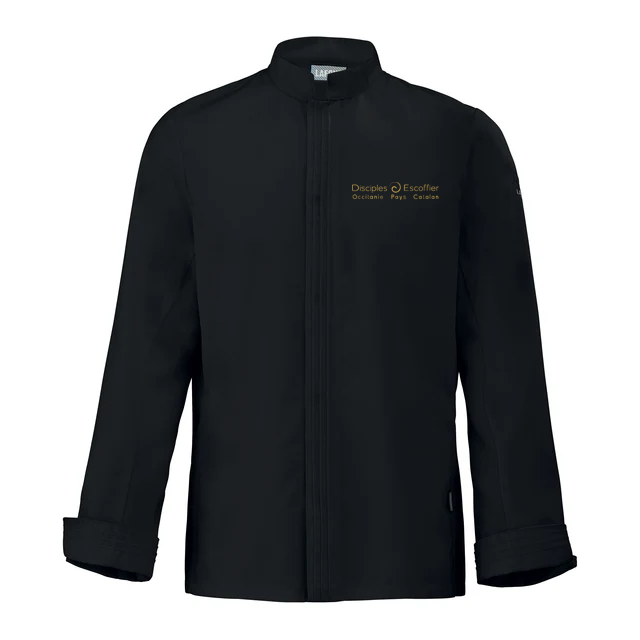 Veste de cuisine Homme Cristal Noir